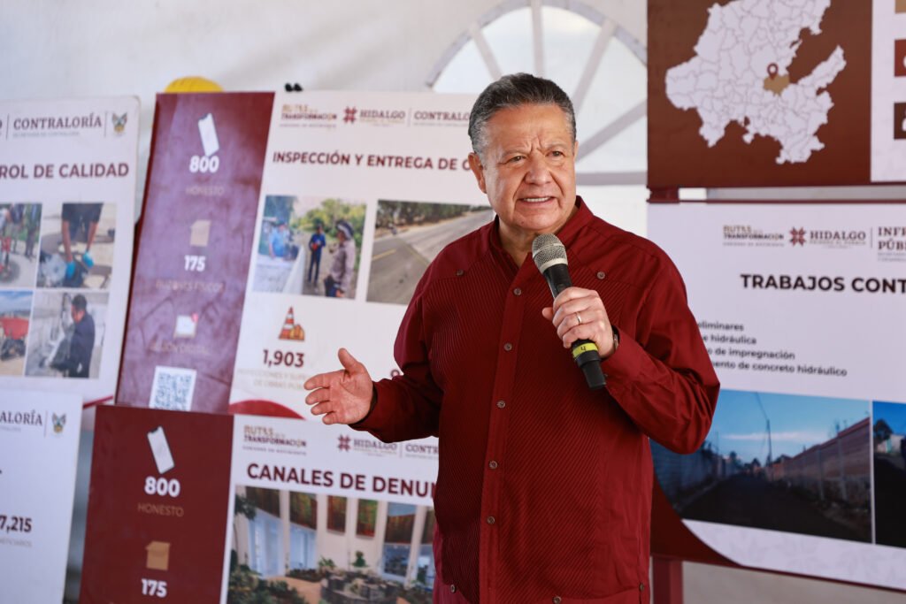 MENCHACA SALAZAR INVITA A HIDALGUENSES A PARTICIPAR EN EL DESARROLLO DEL ESTADO