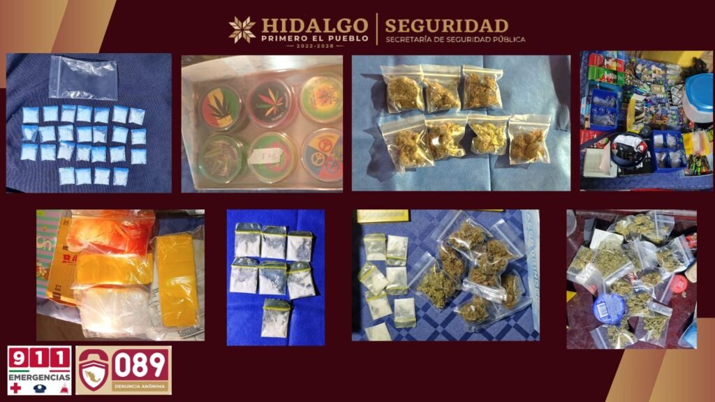 DESMANTELAN TRES PUNTOS DE VENTA DE DROGA EN CALNALI; HAY TRES DETENIDOS
