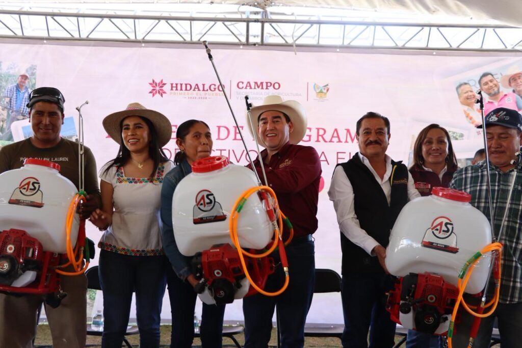 Con una inversión de 6.5 mdp, gobierno de Hidalgo fortalece el campo en Mixquiahuala