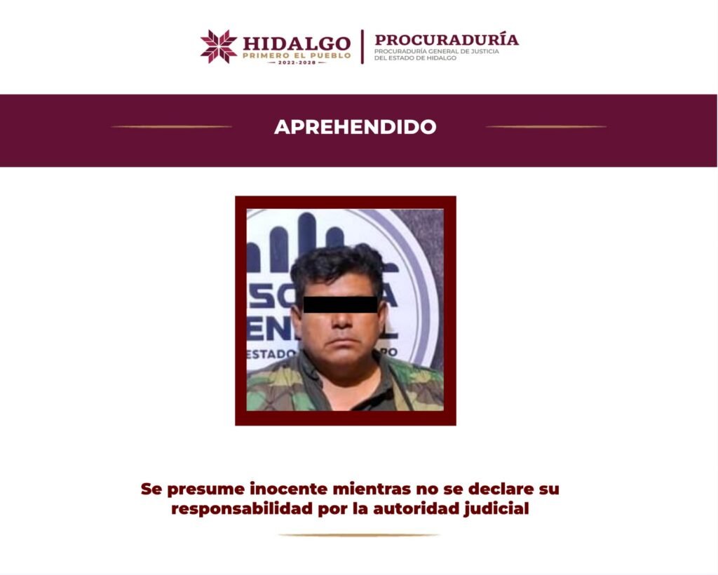 CAPTURAN EN QUERÉTARO A HOMBRE INVESTIGADO POR HOMICIDIO EN TLAHUELILPAN