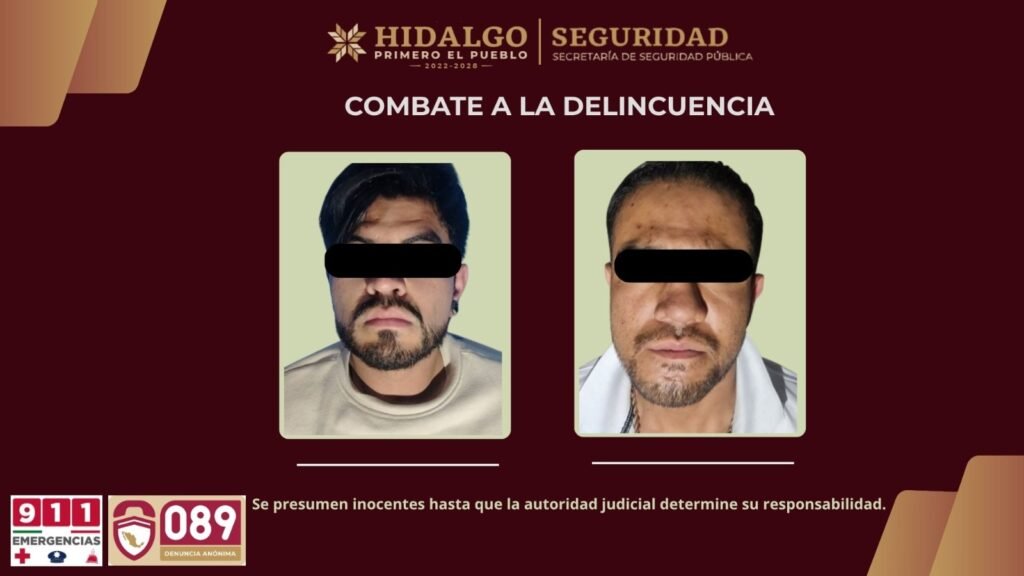 SSPH REFUERZA LABORES EN EL ALTIPLANO: CAEN 2 GENERADORES DE VIOLENCIA EN TEPEAPULCO