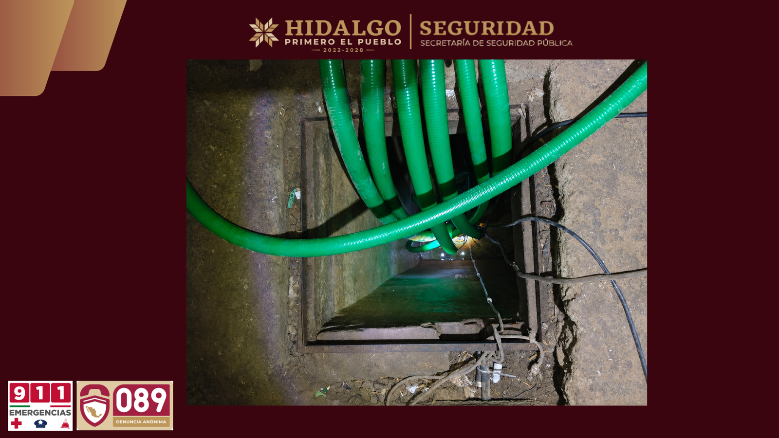 SSPH DESMANTELA PREDIO UTILIZADO PARA RESGUARDO ILEGAL DE HIDROCARBURO