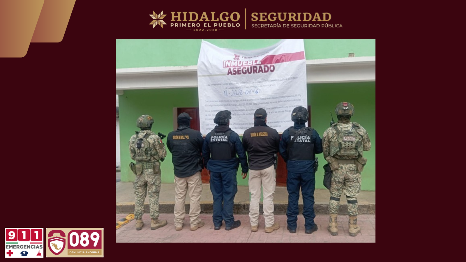 SSPH FRENA A PRESUNTO NARCOMENUDISTA EN LA REGIÓN OTOMÍ-TEPEHUA
