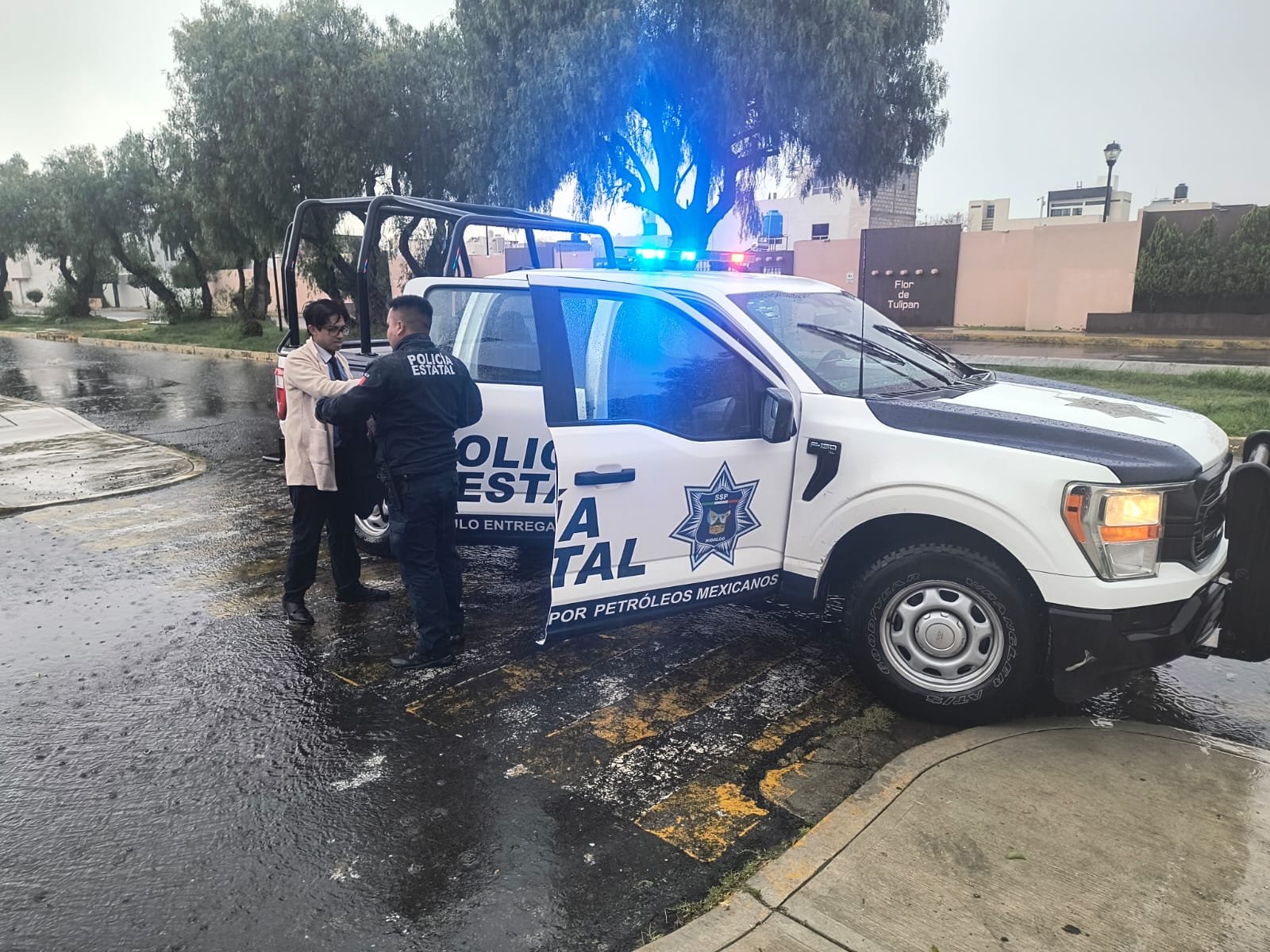 Personal de la SSPH brinda apoyo preventivo ante lluvias en la zona metropolitana
