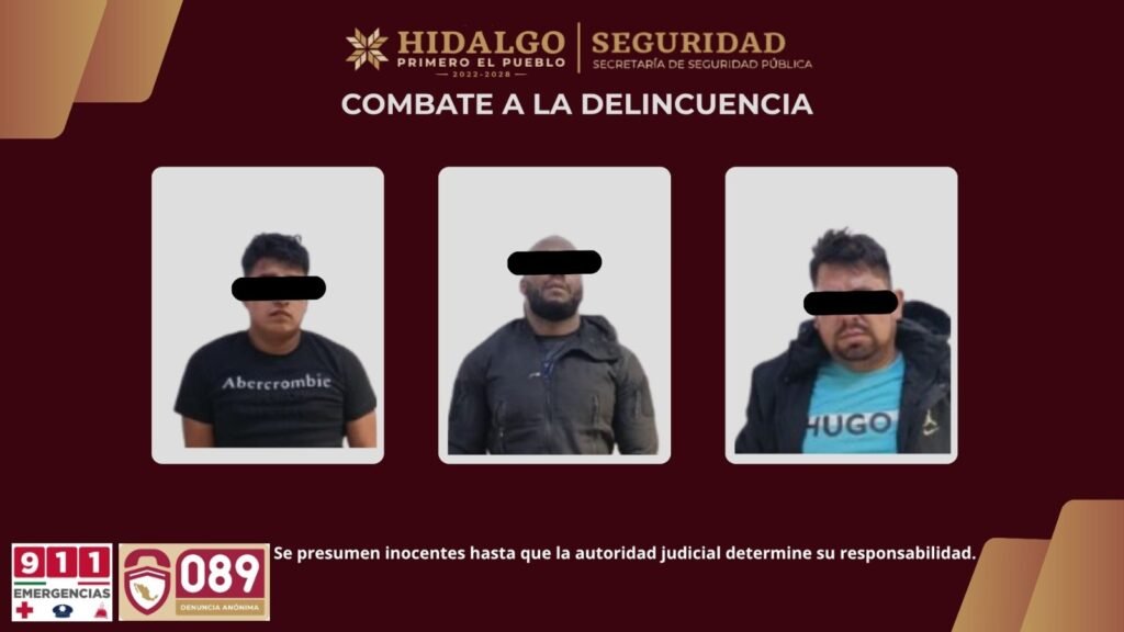 SSPH frustra intento de secuestro y rescata a mujer privada de la libertad en la Zona Metropolitana de Pachuca