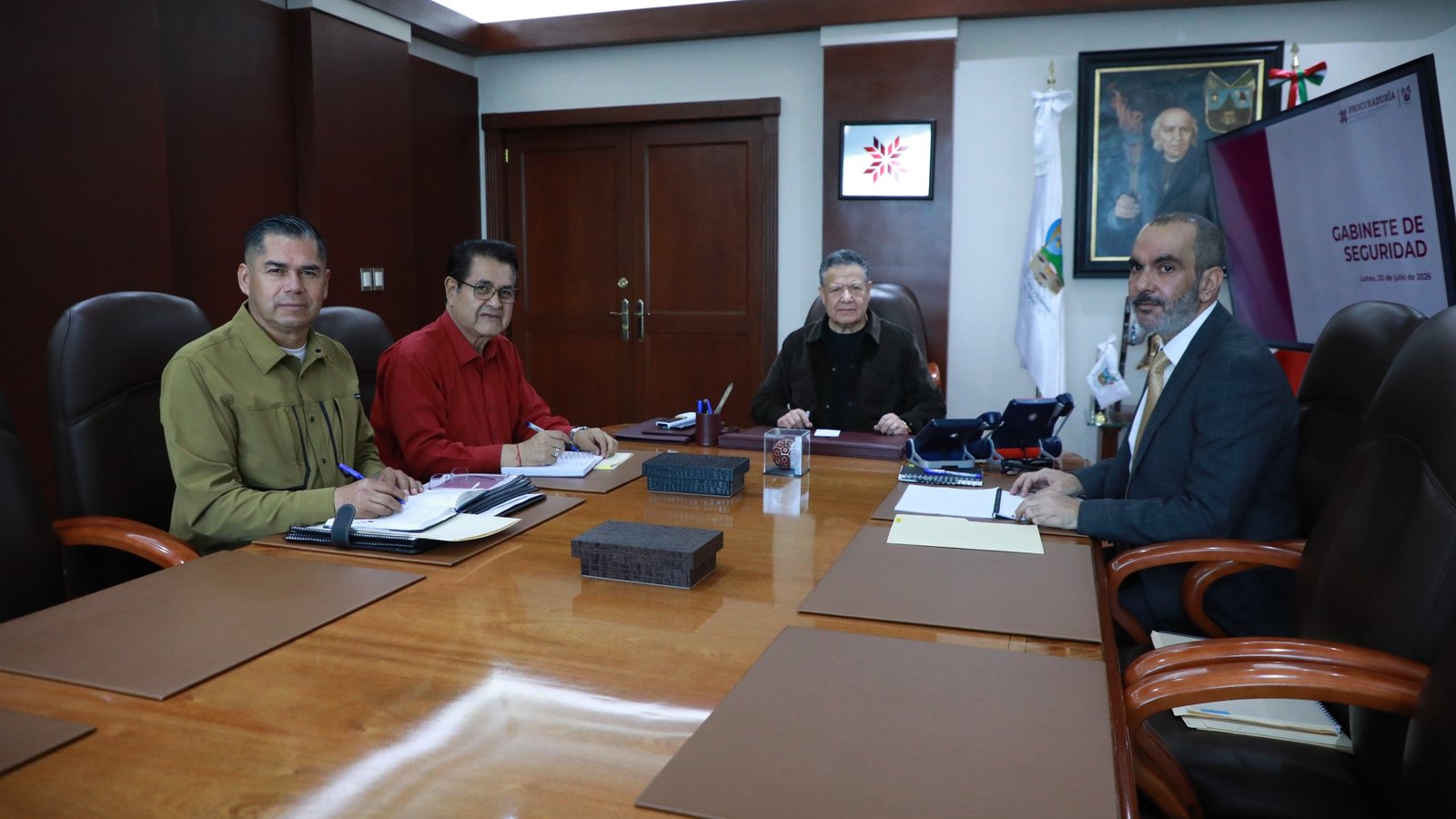 Gabinete de Seguridad de Hidalgo vigila incremento del río Tamoyón en Huautla  