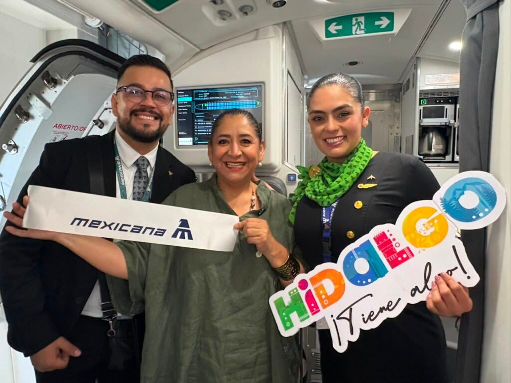 Hidalgo ya tiene vuelo directo desde Chihuahua: nueva ruta del AIFA abre mercado turístico del norte del país