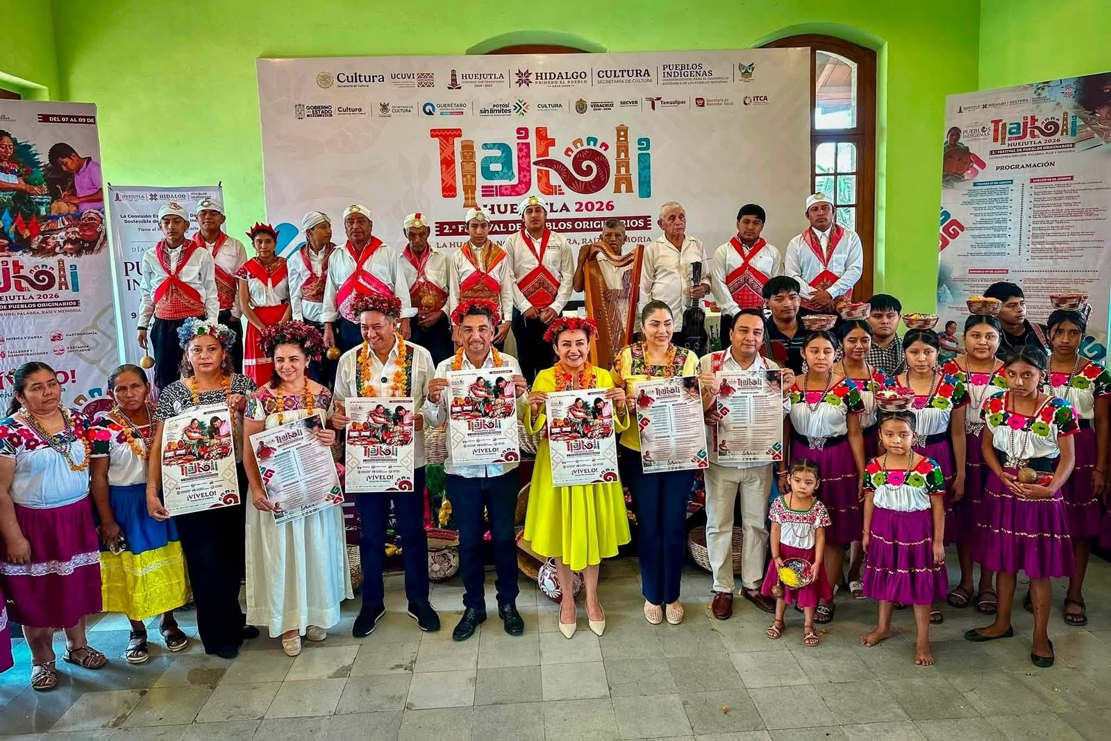 Todo listo para TLAJTOLI, la segunda edición del Festival de Pueblos Originarios.