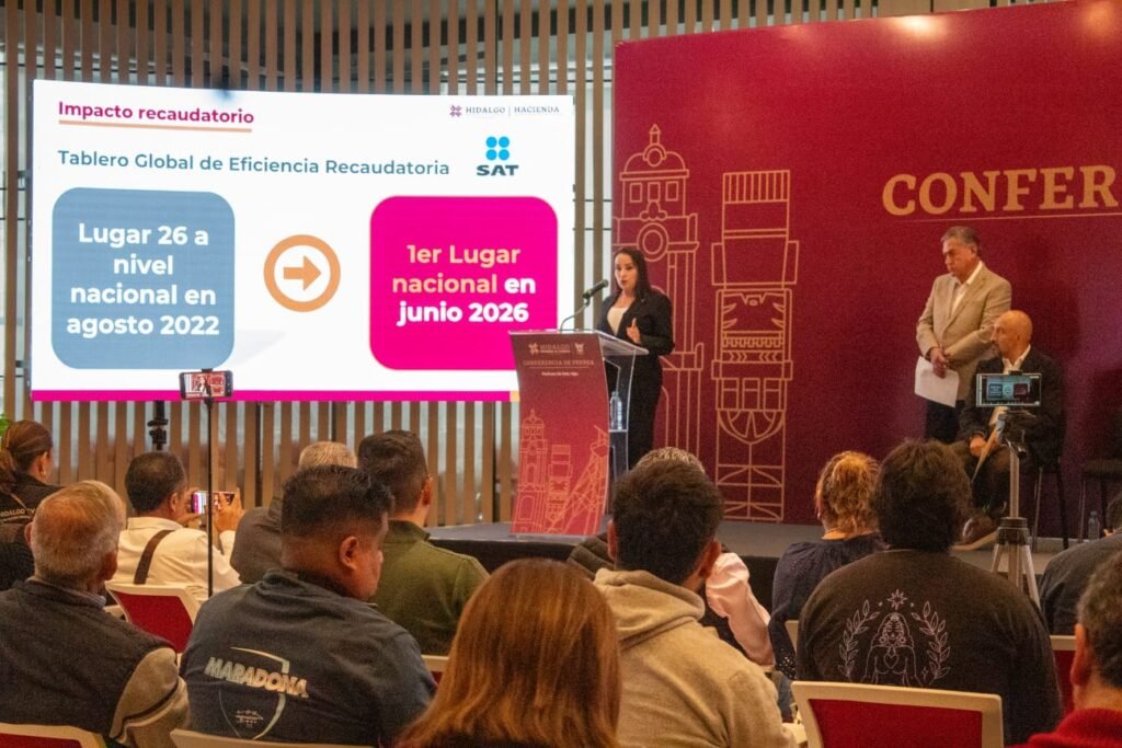 Hidalgo se coloca en primer lugar nacional en finanzas públicas y reduce su deuda en 42%
