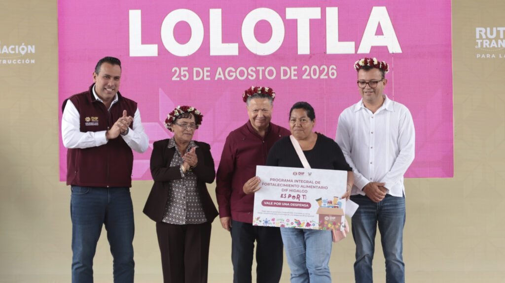 Julio Menchaca respalda transformación de Lolotla con más de 105 millones de pesos