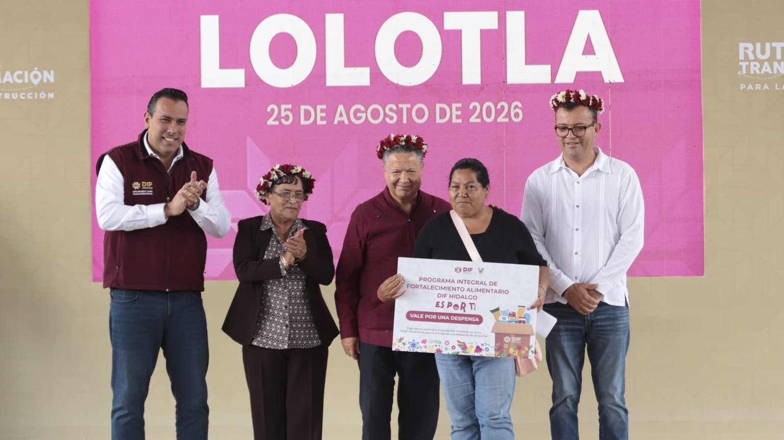 Julio Menchaca respalda transformación de Lolotla con más de 105 millones de pesos