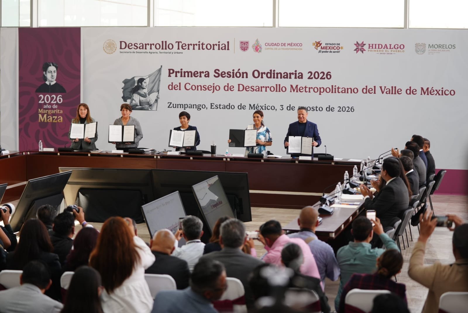 Hidalgo, con voz y voto para planeación de proyectos metropolitanos: Miguel Tello