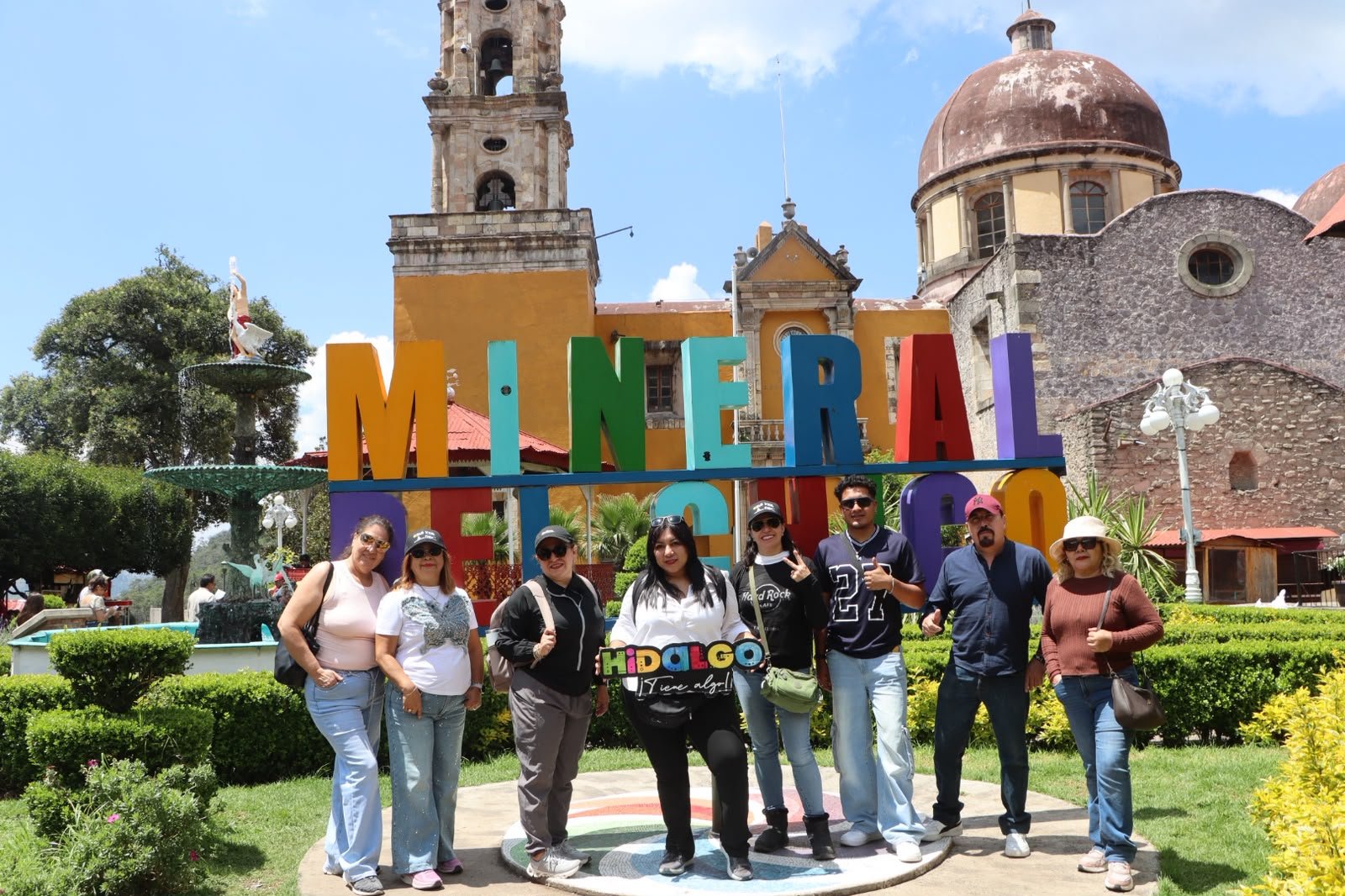 Agentes de viaje del Bajío conocieron los atractivos turísticos de Hidalgo