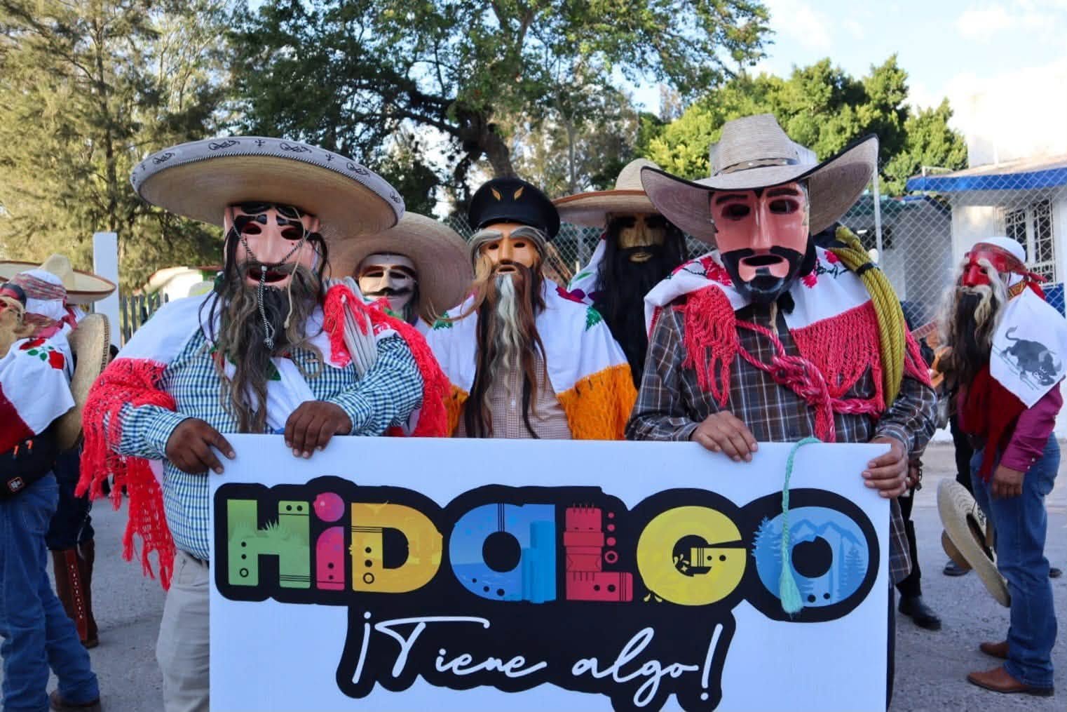 Comparsa de Metztitlán representa a Hidalgo en el Festival La Tigrada 2026 en Guerrero
