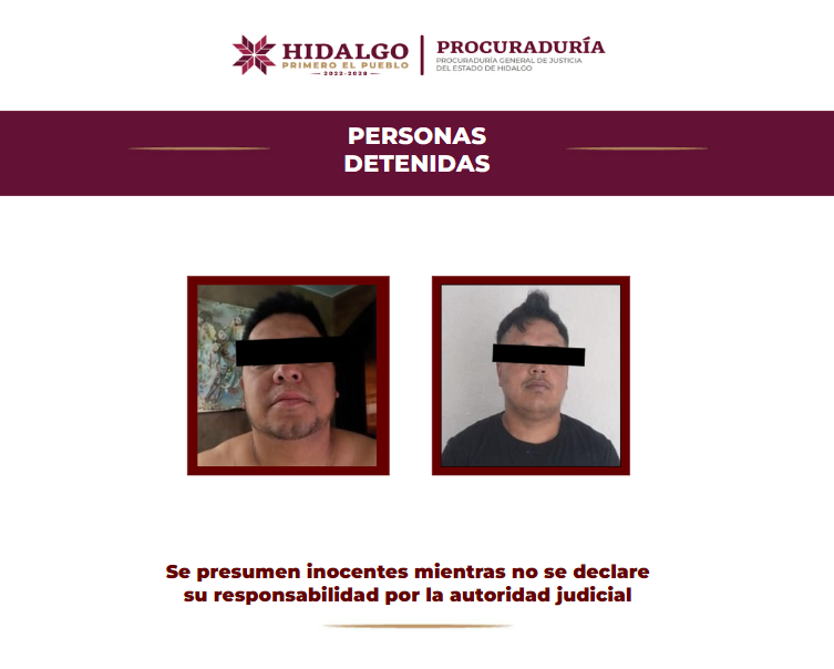 Cateo en Tula de Allende deja dos detenidos, armas largas y cortas, cristal, marihuana y vehículos asegurados