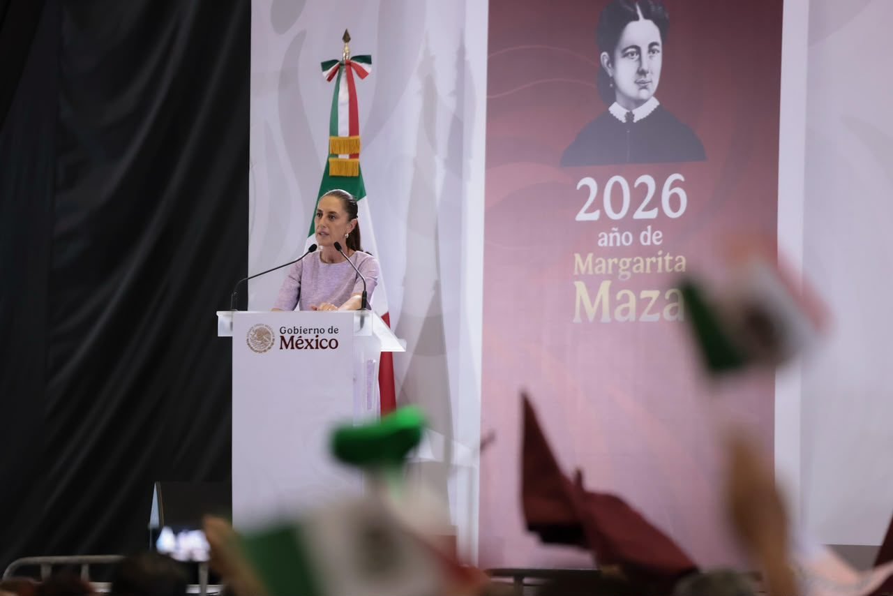 Sheinbaum destaca programas de bienestar y anuncia inicio de obras del Tren México-Guadalajara