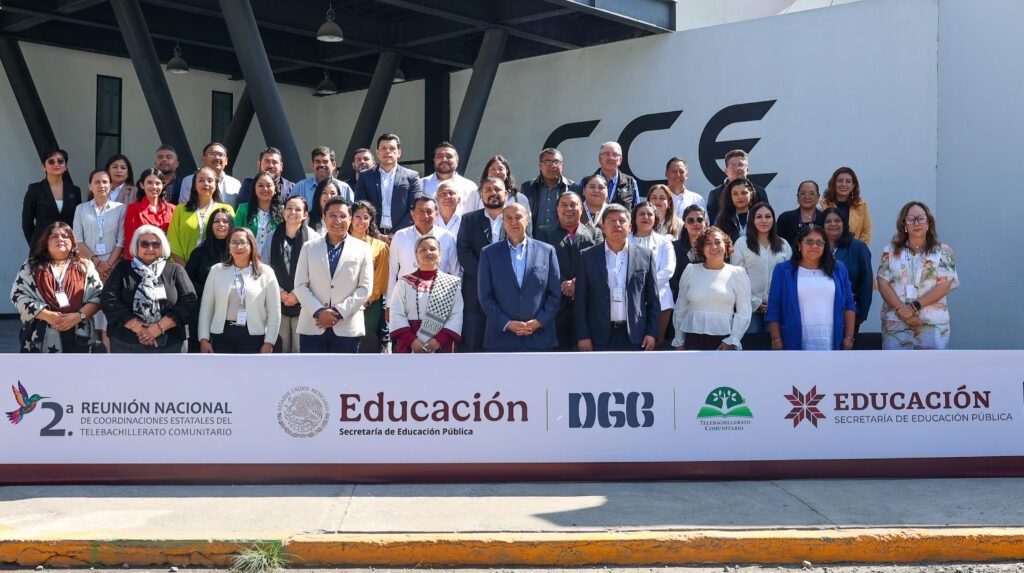 Hidalgo, sede de la 2ª Reunión Nacional de Telebachillerato Comunitario