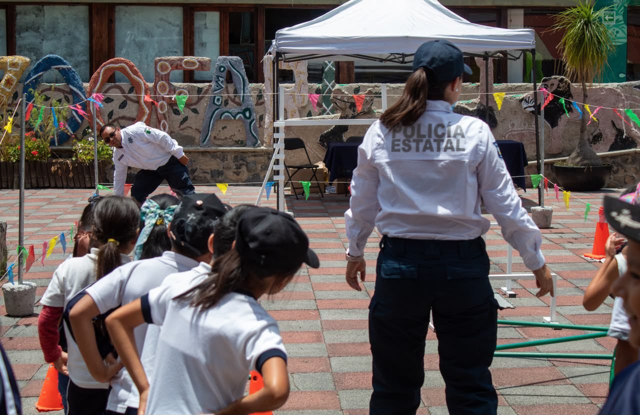 SSPH acercó a 818 niñas y niños a la policía estatal durante el periodo vacacional