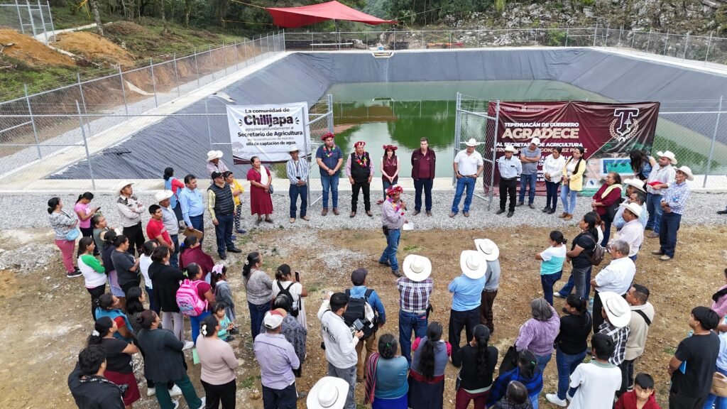 Fortalece Saderh infraestructura hídrica para el campo en Tepehuacán de Guerrero