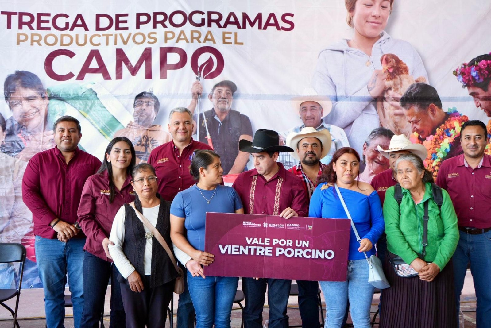 Con una inversión de 6 mdp, gobierno estatal beneficia a 616 familias dedicadas al campo en la Sierra Alta